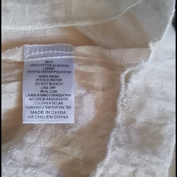 Babydoll Cropped Boho Blouse - Picture 10 of 10